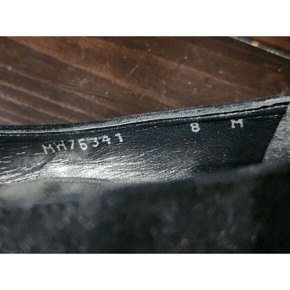 EUC Stuart Weitzman Black Suede Classic Platform Pumps/Sz. 8M - Picture 9 of 9
